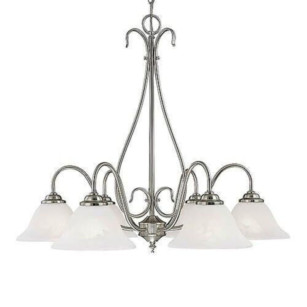 Millenium 6 Light Silver Chandelier 796SN